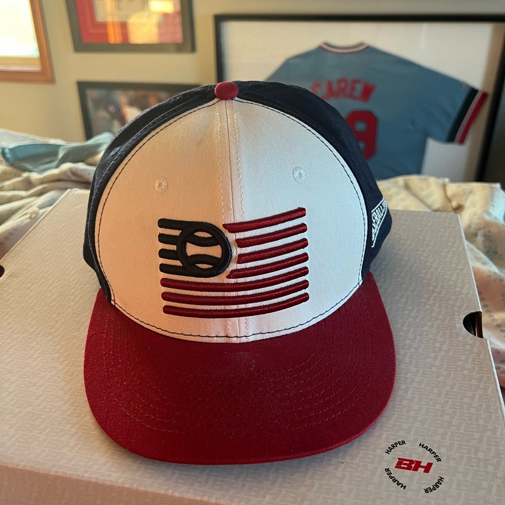 Red and White Baseball Cap baseballism